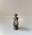 Art Deco Lantern in Brass and Etched Colored Glass, 1930s For Sale - Image 4 of 8