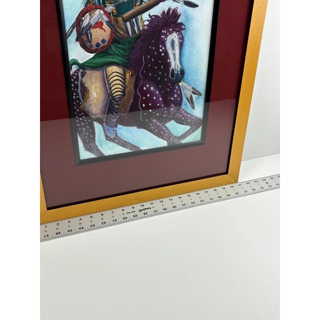 Vintage Raymond Nordwall Lunchmeat Horse 21"x 26 Oil Painting Signed Santa Fe Artist For Sale In Atlanta - Image 6 of 7