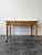 Wood Antique Pine Farmhouse Table on Casters For Sale - Image 7 of 12