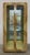 Mid-Century Modern Vintage Laquered Faux Goatskin and Glass Vitrine Cabinets, Pair For Sale - Image 3 of 10