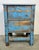 Wood Industrial Blue Wood Chest of Drawers, 1950s For Sale - Image 7 of 18