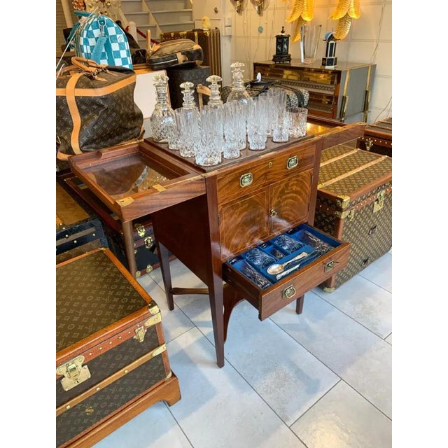 Brown Rising Drink Cabinet, 1920 For Sale - Image 8 of 18