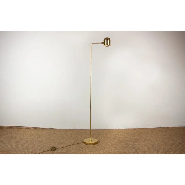 Swedish Brass Floor Lamp from Bergboms, 1960s For Sale - Image 13 of 13