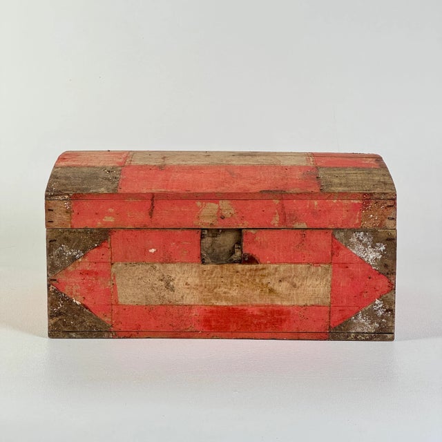 This wooden box has seen better days. And if we're honest it's quite beat-up; yet miraculously it has held it together and...