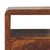 Not Yet Made - Made To Order Chestnut-Finish Mango Wood Curved Nightstand For Sale - Image 5 of 8