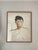 1970s Framed Watercolor Portrait For Sale - Image 4 of 4