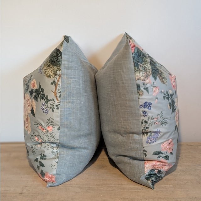 Lee Jofa Lee Jofa Althea Pillows in River For Sale - Image 4 of 7