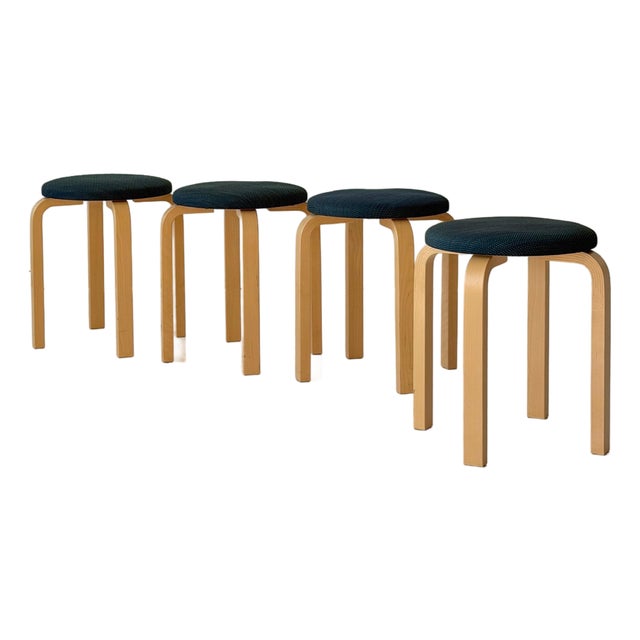 Stool E60 by Alvar Aalto for Artek For Sale