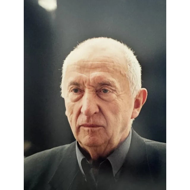 Modern José Nicolas, Pierre Soulages at the Toulouse Slaughterhouses, 2000, Photograph For Sale - Image 3 of 6