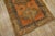 1920s Salmon Geometric Antique Nw Persian Karajeh 2'10'' X 17'10'' Rug Knotted Wool Carpet Runner For Sale - Image 9 of 10