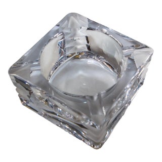 Crystal De Sevres Cigar Ashtray France 1970s For Sale