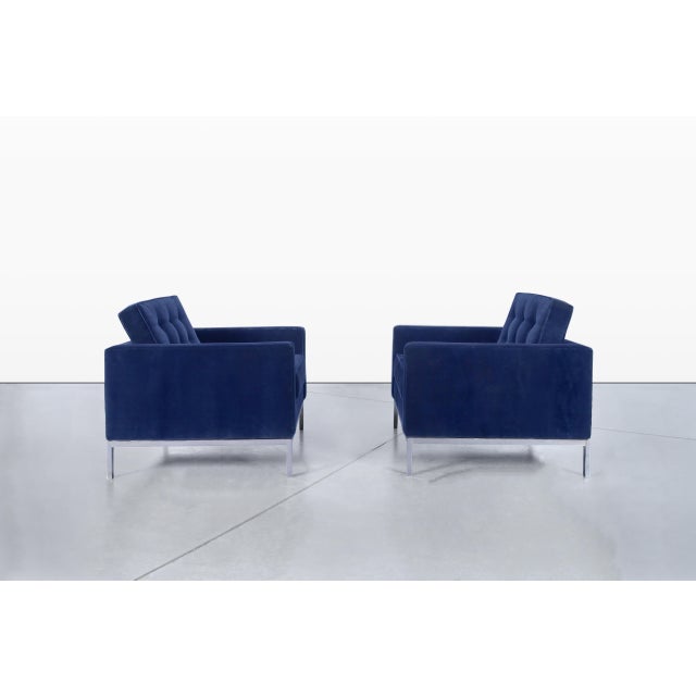 1960s Mid-Century Modern Lounge Chairs by Florence Knoll for Knoll International For Sale - Image 5 of 15