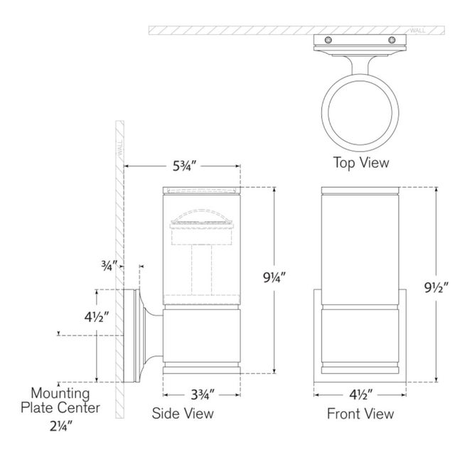 Chapman & Myers for Visual Comfort Signature Provo 10" Canister Light in Polished Nickel For Sale - Image 9 of 11