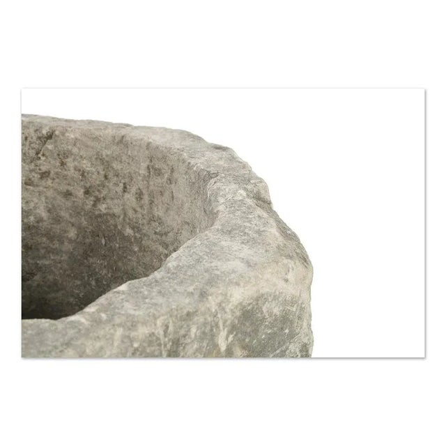 Outdoor Planters in Reconstituted Stone, Set of 2 For Sale - Image 6 of 11