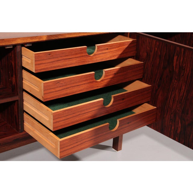 Wooden Sideboard by Arne Hovmand Olsen for Mogens Kold, Denmark, 1960 For Sale - Image 14 of 18