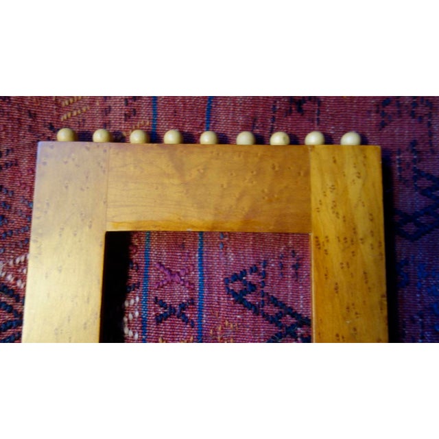 Agnes BourneVintage Maple Photo Frame, Terragraphics For Sale - Image 4 of 10