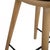 Mater Bar Stool in Oak and Black Leather, 2020 For Sale - Image 6 of 12