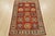 Cabin Kazak Rug 3’11” X 5’3” Red Wool Tribal Hand-Knotted Oriental Carpet For Sale - Image 3 of 12