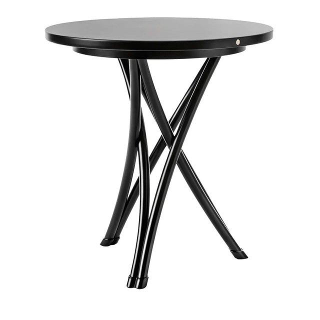 Designed by Gebruder Thonet in 1888, this elegant side table boasts essential volumes and simple lines that make it...