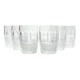 ContemporaryWaterford “Colleen” Crystal Tumbler or Highball Glasses - 6 pcs For Sale