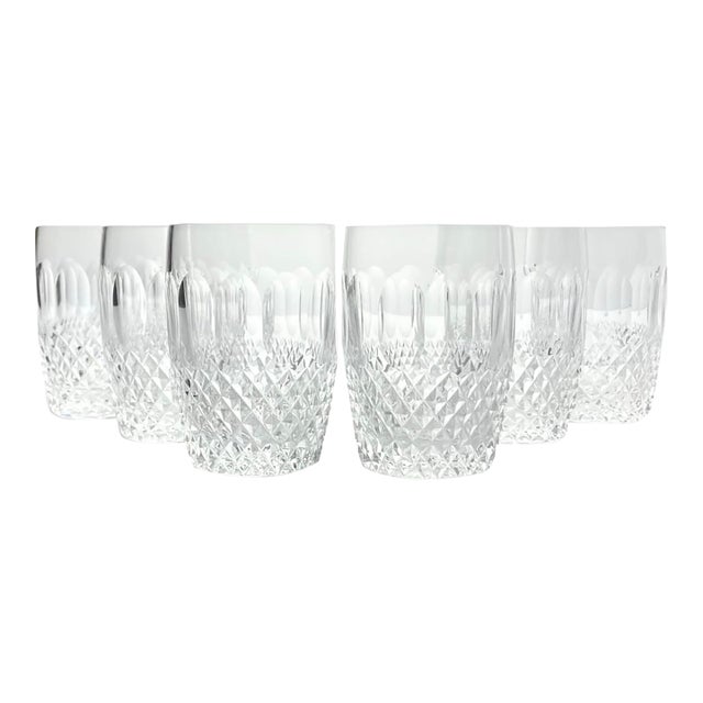 ContemporaryWaterford “Colleen” Crystal Tumbler or Highball Glasses - 6 pcs For Sale