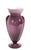 Purple Mid Century Lavender Art Glass Vase Made in Japan For Sale - Image 8 of 8