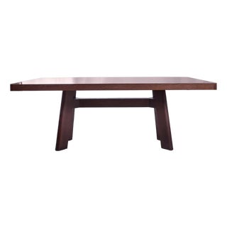 Contemporary Prouve Rectangular Dining Table Attributed to Room For Sale
