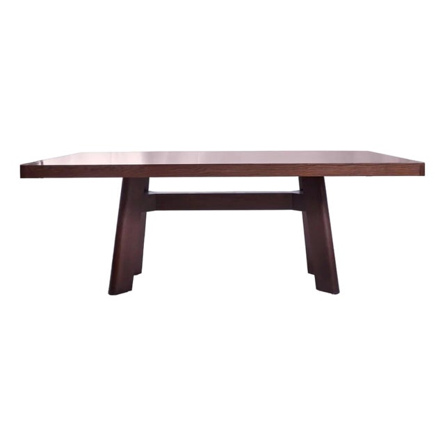Contemporary Prouve Rectangular Dining Table Attributed to Room For Sale