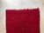 Tribal Bold Red Moroccan Wool Shag Rug Beni Ourain, Hand Knotted Boho Chic For Sale - Image 3 of 13