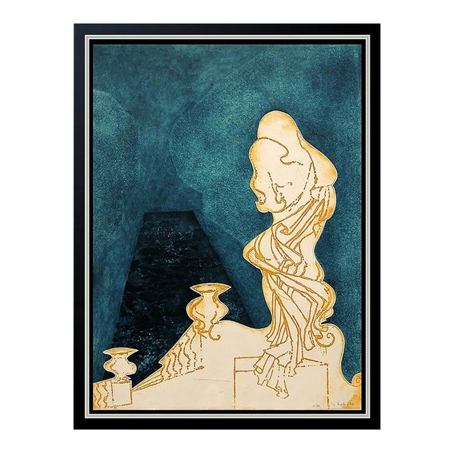 Mid 20th Century Monument of Madona, Yannick Ballif For Sale