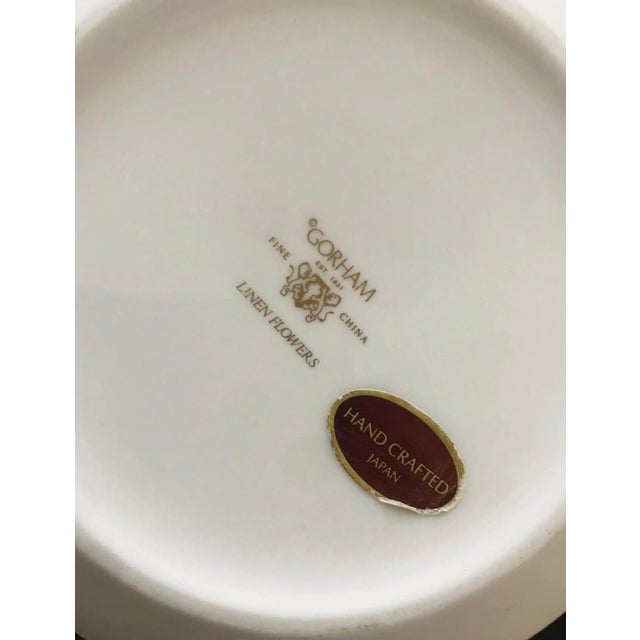 Vintage Gorham Fine China Bowl/Vase Done in Relief For Sale - Image 6 of 6
