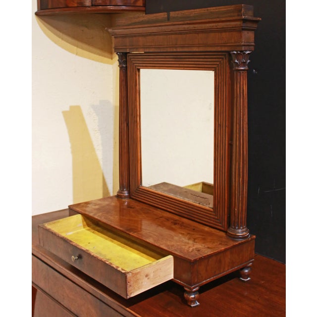 Early 19th Century Circa 1800 Italian Table Top Dressing Mirror For Sale - Image 5 of 7