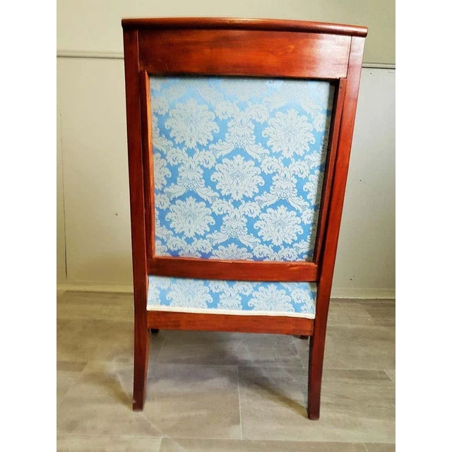 Wood French Empire Restoration Period Armchair, 1825 For Sale - Image 7 of 18