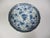 Japanese 1980s Japanese Blue and White Grape Decorated Plates- Set of 3 For Sale - Image 3 of 6