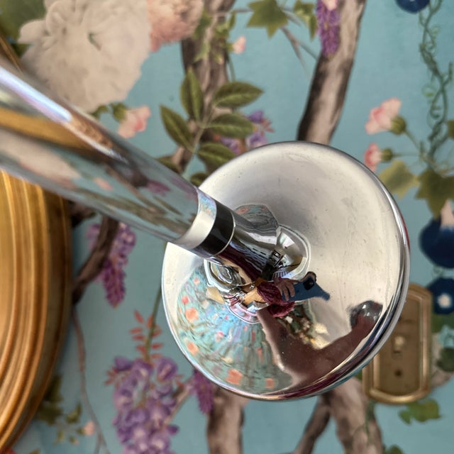 Mid 20th Century Midcentury Modern Lucite Silver Candlestick Set of 3 For Sale - Image 5 of 11