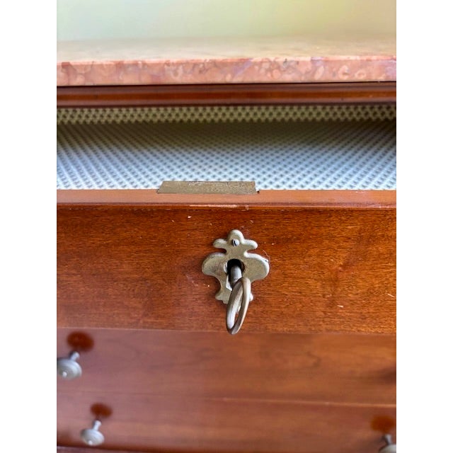 Wood Premium Italian Chest of Drawers - Made for Bloomingdale's 1970s For Sale - Image 7 of 11