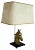 Brass Horse Head Table Lamp, 1970s For Sale