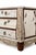 Vintage Patinated Bombe Chest in Yellow Sage – Carved Details – French Provincial For Sale - Image 4 of 11