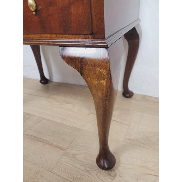 Vintage Writing Desk in Leather, 1930s For Sale - Image 13 of 18