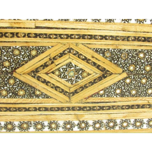 Antique Persian Quajar Inlaid Micro Mosaic Box For Sale - Image 16 of 17