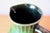Green 20th Century Bohemian Pitcher in Glazed Terracotta and Deep Green Sgraffito, 1950s For Sale - Image 8 of 9