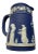 Antique Wedgwood Royal Blue & White Cream Jasperware Jug For Sale