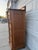 Late 19th Century Antique Victorian Oak Serpentine Front Five-Drawer Highboy Dresser With Ornate Carved Crest For Sale - Image 5 of 12