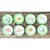 Hollywood Regency Vintage Italian Hand-Painted Ceramic Seafood Plates - Set of 8 For Sale - Image 3 of 13