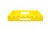 Contemporary Rectangular Scalloped Riviera Tray - Yellow For Sale - Image 3 of 10