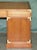 Vintage Teak & Brass Military Campaign Pedestal Desk from Harrods Kennedy For Sale - Image 11 of 16