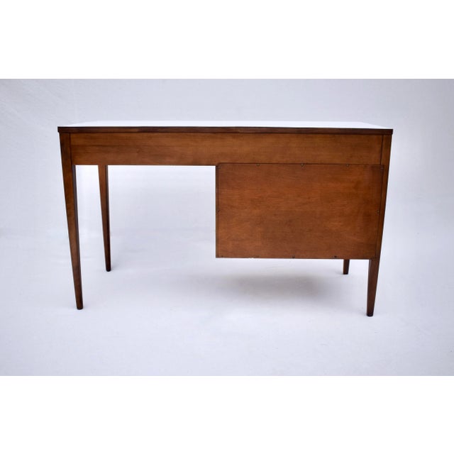 Mid-Century Modern Paul McCobb Desk and Chair Set, Birch and Laminate For Sale - Image 9 of 13