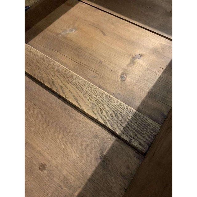 18th Century English Oak Chest on Stand For Sale - Image 14 of 18