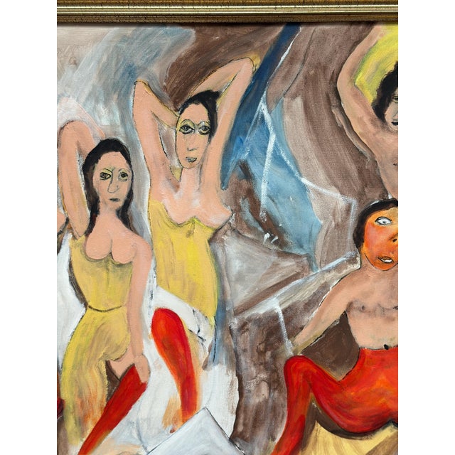 Roland Roos, Estraden, 2003, Oil Painting on Canvas, Framed For Sale - Image 11 of 18