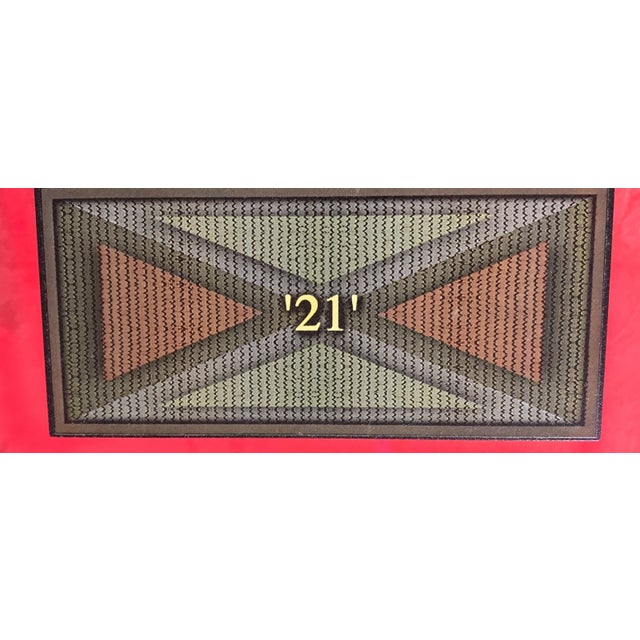 The "21" Club East 52nd Street BLDG Desktop Wood Box Model For Sale - Image 13 of 14